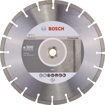 Produktbild von Diamanttrennscheibe Standard for Concrete, 300 x 20,00/25,40 x 2,8 x 10 mm