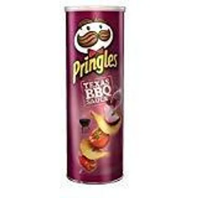 Produktbild von Pringles Texas BBQ Barbecue Patatine Grill 160g Kartoffel chips