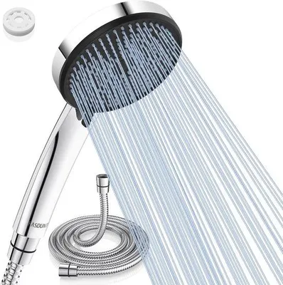 Produktbild von Famanu Duschkopf 5 Strahlarten - 2 m Schlauch