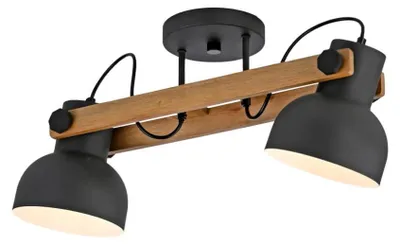 Imagen del producto de JUST LIGHT CUP 2.0, plafón para techo, casquillo E27, máximo 60W, doble luz, color , modelo 15744-18