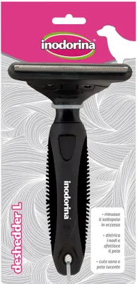 Produktbild von Hundebürste Inodorina Schwarz L
