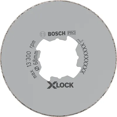 Zdjęcie produktu dla Bosch 2 608 599 022, Pojedyńczy, Szlifierka kątowa, Kamień, Dachówka, Cegła, Piaskowiec, Szary, 3,5 cm, 6,8 cm