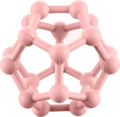Produktbild von ZOPA Silikon-Beißring Atom Altrosa
