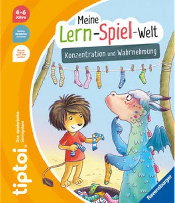 Produktbild von Ravensburger tiptoi® Meine Lern-Spiel-Welt: Konzentration und Wahrnehmung