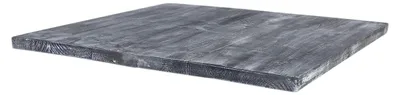 Produktbild von Tischplatte Shabby schwarz 85x85cm