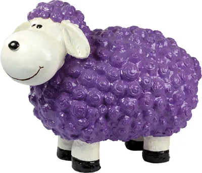Produktbild von Lustiges Schaf Lila