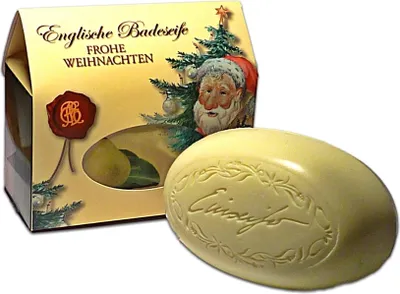 Produktbild von FROHE WEIHNACHTEN englische Badeseife Landbirne 350g