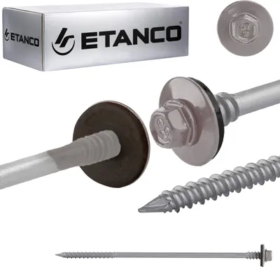 Produktbild von GTRW SP A19 Schrauben 6,4/7,0x190mm RAL 9007