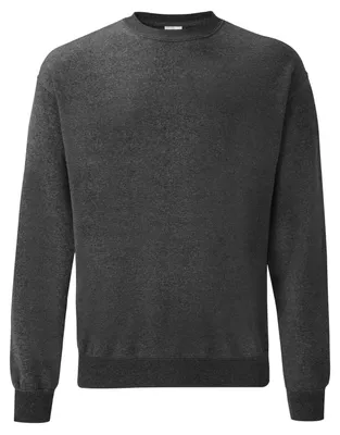 Immagine prodotto di Fruit of the Loom - Felpa "Classic" da uomo/donna Unisex LT1829 (S) (grigio scuro)