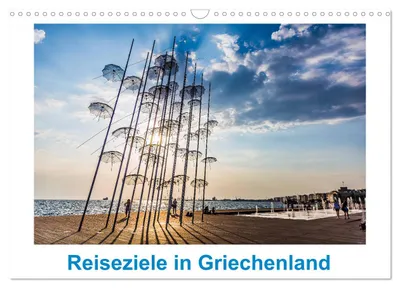 Produktbild von Reiseziele in Griechenland (Wandkalender 2027 DIN A3 quer), CALVENDO Monatskalender