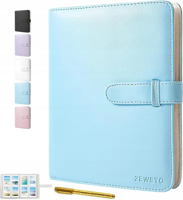 Produktbild von Instax Mini Fotoalbum mit 256 Taschen, Blau