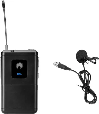 Obrázok produktu pre OMNITRONIC UHF-E Serie Taschensender 527.5MHz + Lavaliermikrofon (13063338)