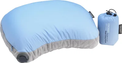 Produktbild von Cocoon Air Core Ultralight Hood / Camp Pillow (28x37cm) light blue/grey