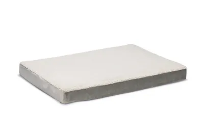 Produktbild von Beeztees Zira - Orthopädisches Hundebett - Hellgrau - 100x70x9 cm
