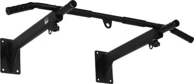 Produktbild von Klimmzugstange Wandmontage Pull Up Bar, Reckstange Mit Ösen Für Boxsack, Stahl, Schwarz, 93,5X65X17 Cm