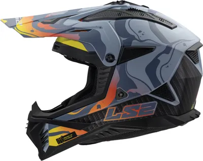 Obrázek produktu pro Motokrosová přilba LS2 MX708 FAST II Wash tmavě šedá matná velikost XL