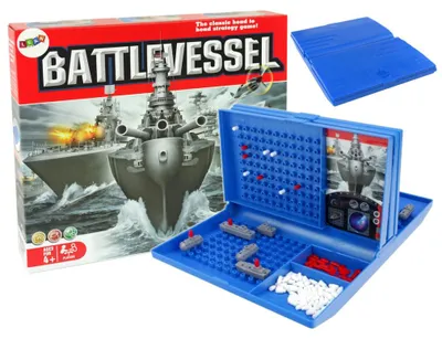 Produktbild von Leantoys Strategiespiel mit Seeschlachtschiffen