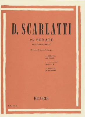 Produktbild von 25 Sonatas for harpsichord
