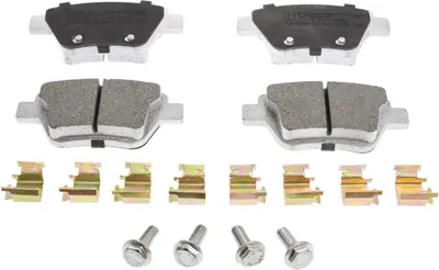 Produktbild von MASTER-SPORT Bremsbeläge Satz Hinten für VW GOLF VI (5K1) 13046038582K-SET-MS