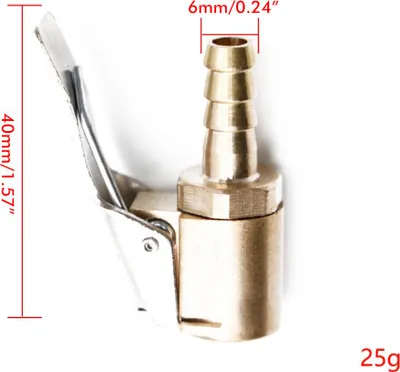Produktbild von Auto-Luftpumpen-Gewindedüsenadapter, verschleißfest, langlebig