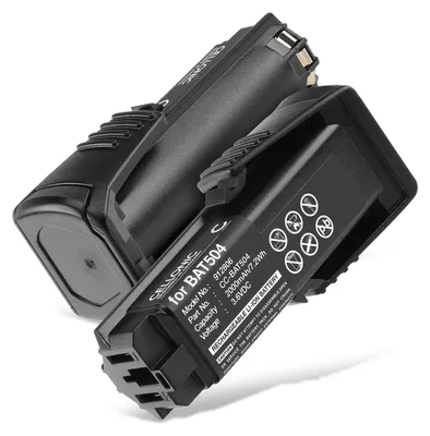 Image de CELLONIC 2x Batterie pour Outil Compatible avec Bosch GSR Mx2Drive, GSR Prodrive, PS10, 2607336241 - (2000mAh, 3.6V)