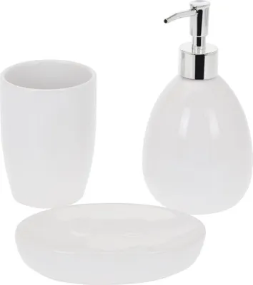 Immagine prodotto di ECCELLENTE Set da bagno DOLOMITE 3 pezzi nero KO-795600090cern