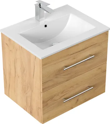 Produktbild von Badmöbel Firenze 60 SoftClose eiche gold : Eiche Gold