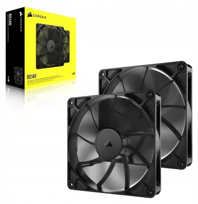 Obrázok produktu pre Corsair RS140, Ventilátor, 14 cm, 330 ot/min, 1700 ot/min, Čierna