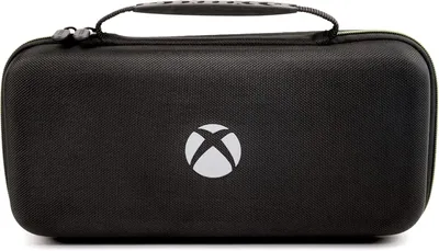 Produktbild von NACON XL Schutzhülle für ROG Ally & ROG Ally X, Hartschalenkoffer mit Zubehörfach, offiziell von Xbox – XBXROGPOUCHXL