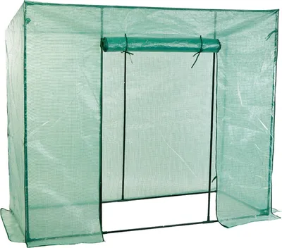 Produktbild von Linder Exclusiv Garten Foliengewächshaus, mit aufrollbare Tür und Fenster MC4308 169x200x77 cm
