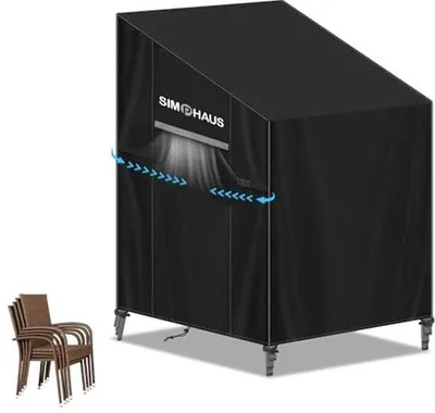 Produktbild von Schutzhülle für Gartenstühle - 420D Oxford Gewebe - UV-Schutz - Windbeständig