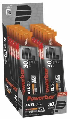 Zdjęcie produktu dla Powerbar Fuel 30 50ml Pudełko z żelami energetycznymi Cola i Orange 12 sztuk Przezroczysty Przezroczysty Jeden rozmiar