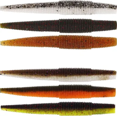 Produktbild von Westin 11cm Ned Worm 7g - 5 Gummiköder, Farbe:Dark Water Mix