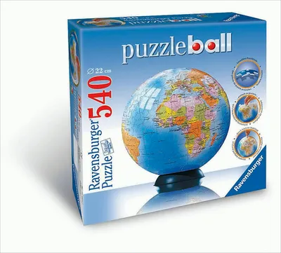 Obrázok produktu pre Puzzle guľa 540 dielikov - Zem