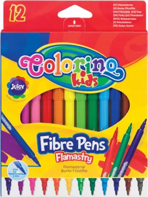 Image de Marqueurs Colorino 12 couleurs