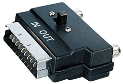 Produktbild von Transmedia Adapter; Scartstecker - 2x Cinchkupplung, V 50 S