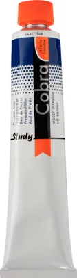 Productafbeelding van Cobra Studie, olieverf mengbaar met water, in tube, 200 ml, ultramarijnblauw 508