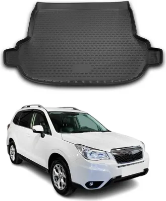 Obrázek produktu pro Rohožka do kufru pro Subaru Forester 2013-2019 gumová TPE černá