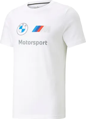 Produktbild von Puma BMW Motorsport Logo Herren T Shirt, Größe:XXL, Farbe:Weiß