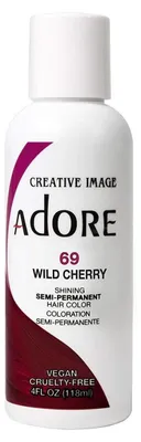 Immagine prodotto di Adore, colorazione semi-permanente per capelli – 69 Rosso Ciliegia Selvatico – 118 ml