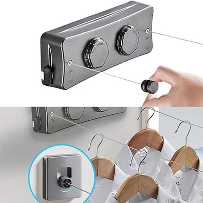 Produktbild von Geweergrijse Uitschuifbare Hangdroogrek