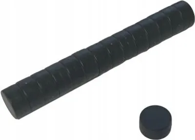 Image de Aimant de bureau E 12,7x6,35 noir