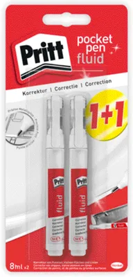 Produktbild von Staedtler Korrekt. PocketPen Pritt 8ml 2ST BK