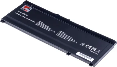 Produktbild von T6 Power Akku für Hewlett Packard Laptop, Teilenummer SR03XL, Li-Poly, 11,55 V, 4545 mAh (52,5 Wh), schwarz