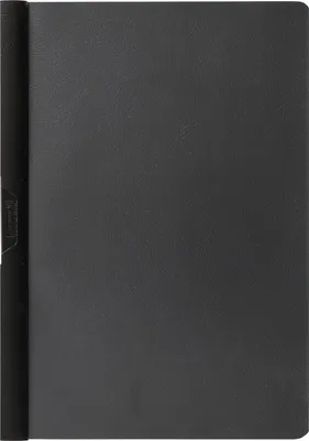 Produktbild von Cliphefter A4 PP schwarz Packung mit 25 Stück