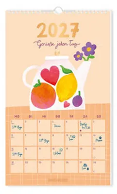 Produktbild von Wandkalender 2027 Genieße jeden Tag
