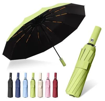 Imagen del producto de Paraguas automático resistente al viento con protección UV