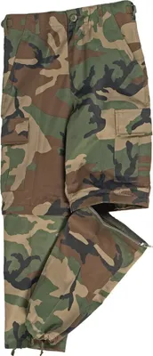 Produktbild von US Zip-off BDU Hose Kids woodland, L