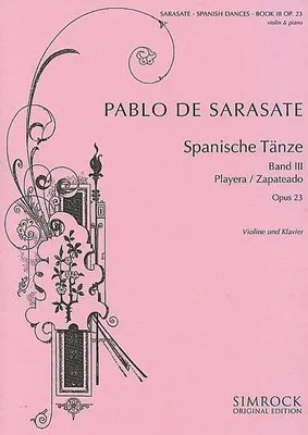 Produktbild von Playera und Zapateado op.23für Violine und Klavier
