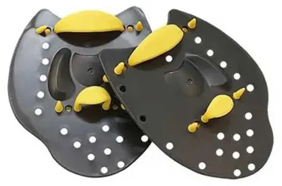 Image de Pagaies de natation Balance Jaune